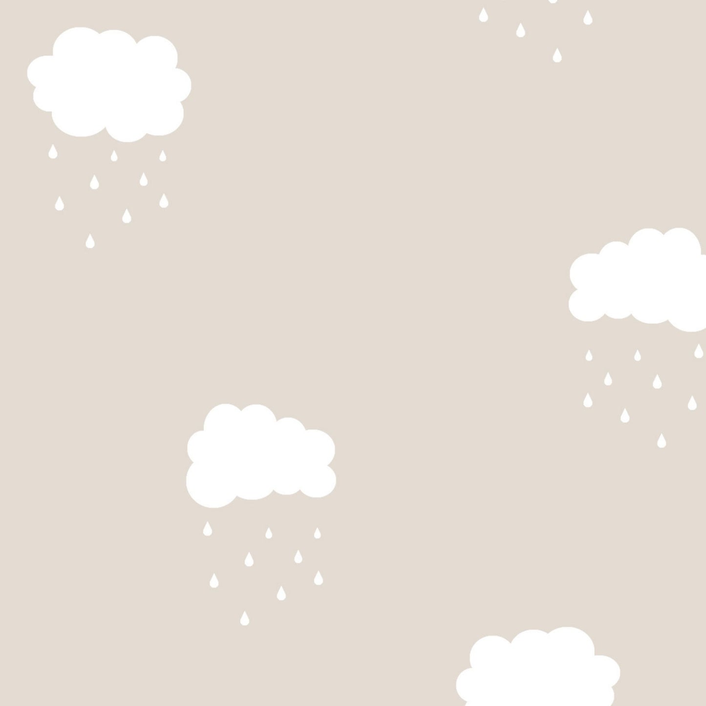 Puffy Clouds Wallpaper