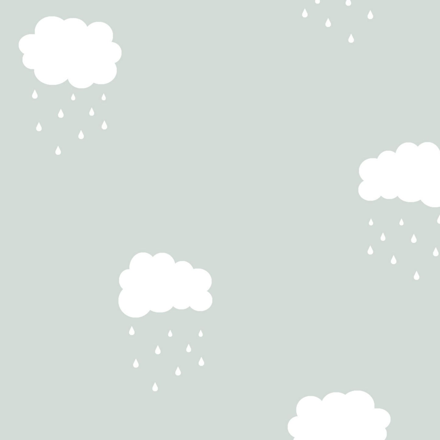 Puffy Clouds Wallpaper