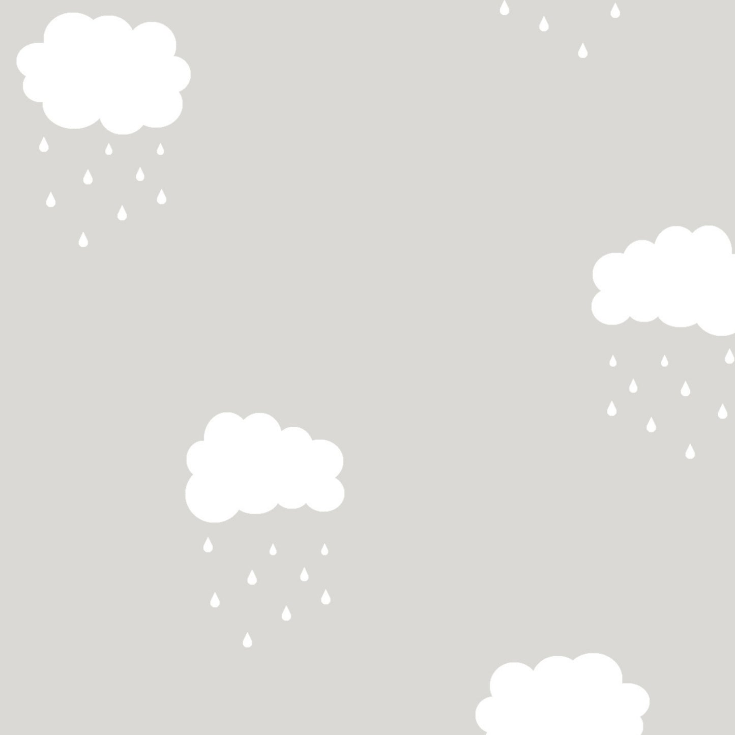 Puffy Clouds Wallpaper