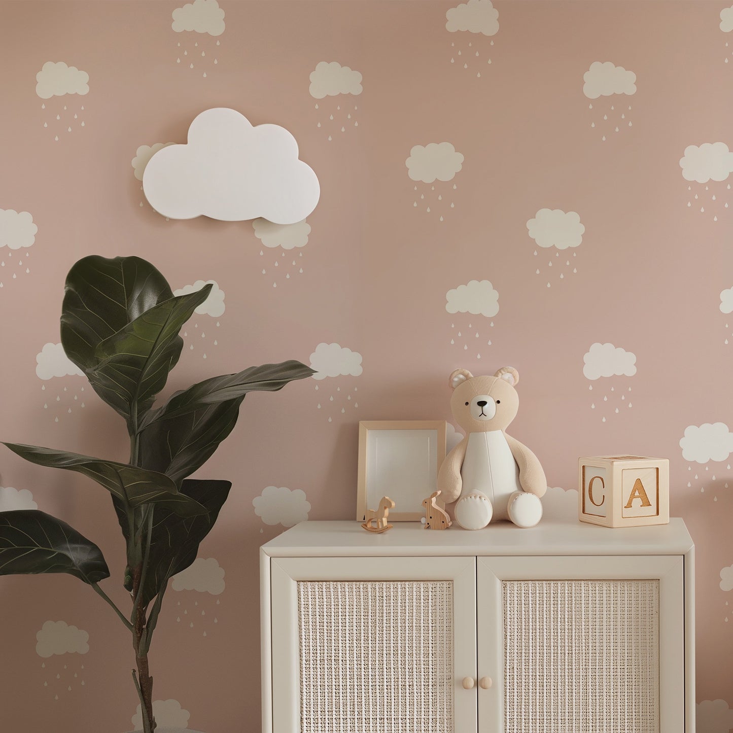 Puffy Clouds Wallpaper