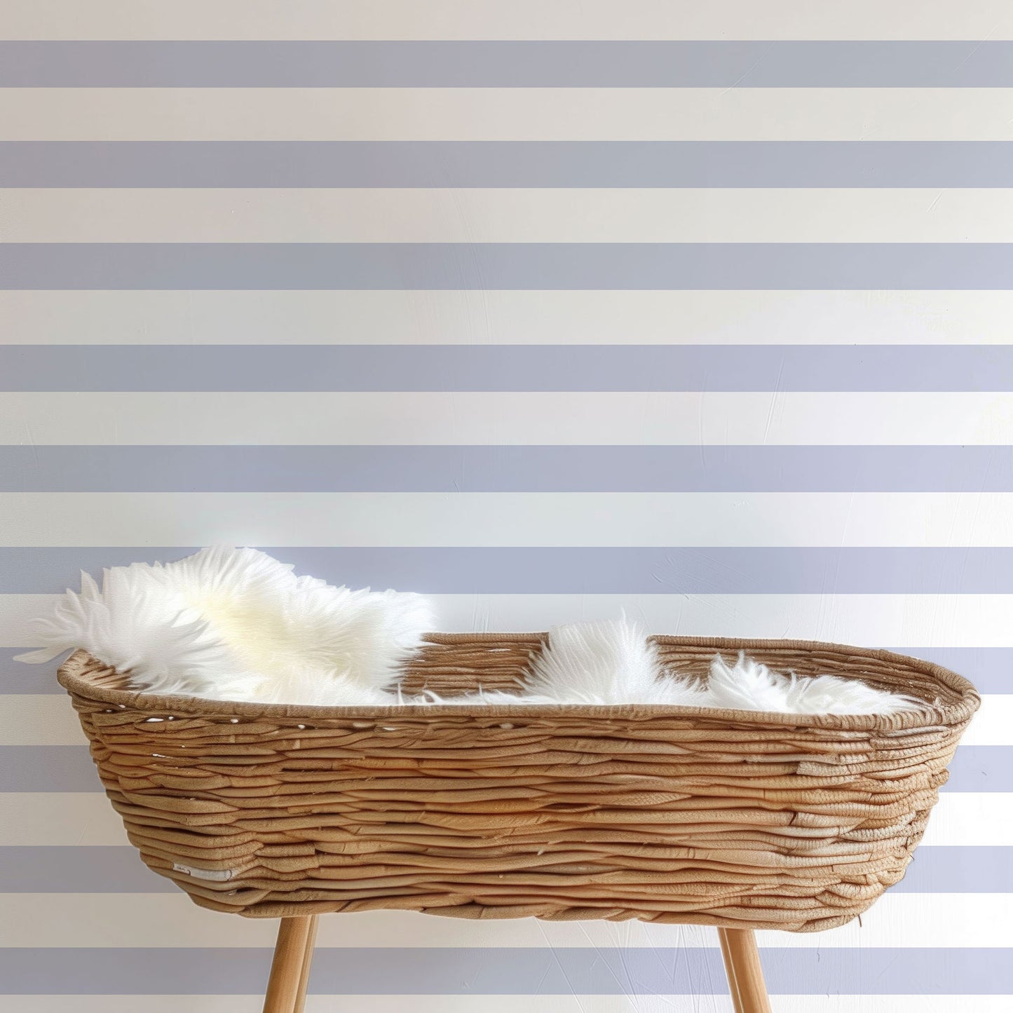 Cross Stripes Wallpaper