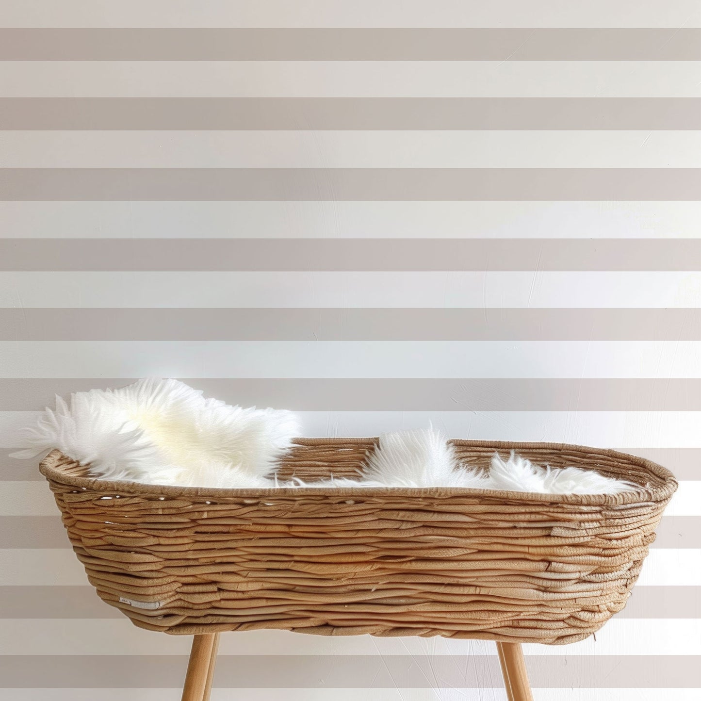 Cross Stripes Wallpaper
