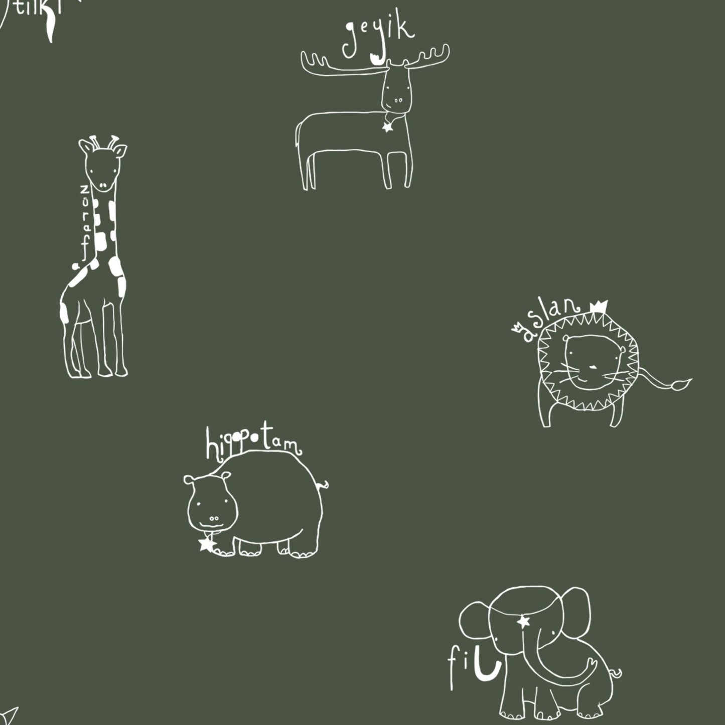 Jungle Animals Wallpaper