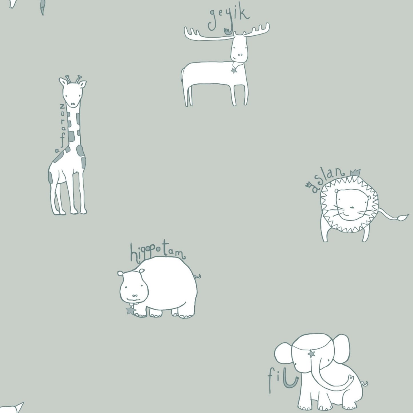 Jungle Animals Wallpaper