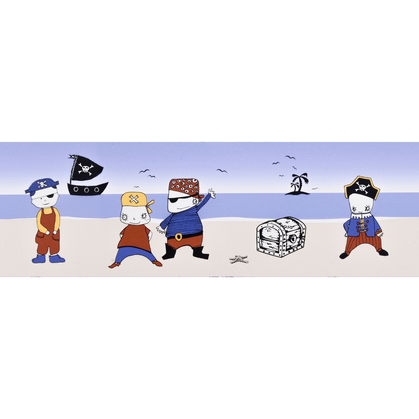 Samir's Pirates Border Wallpaper