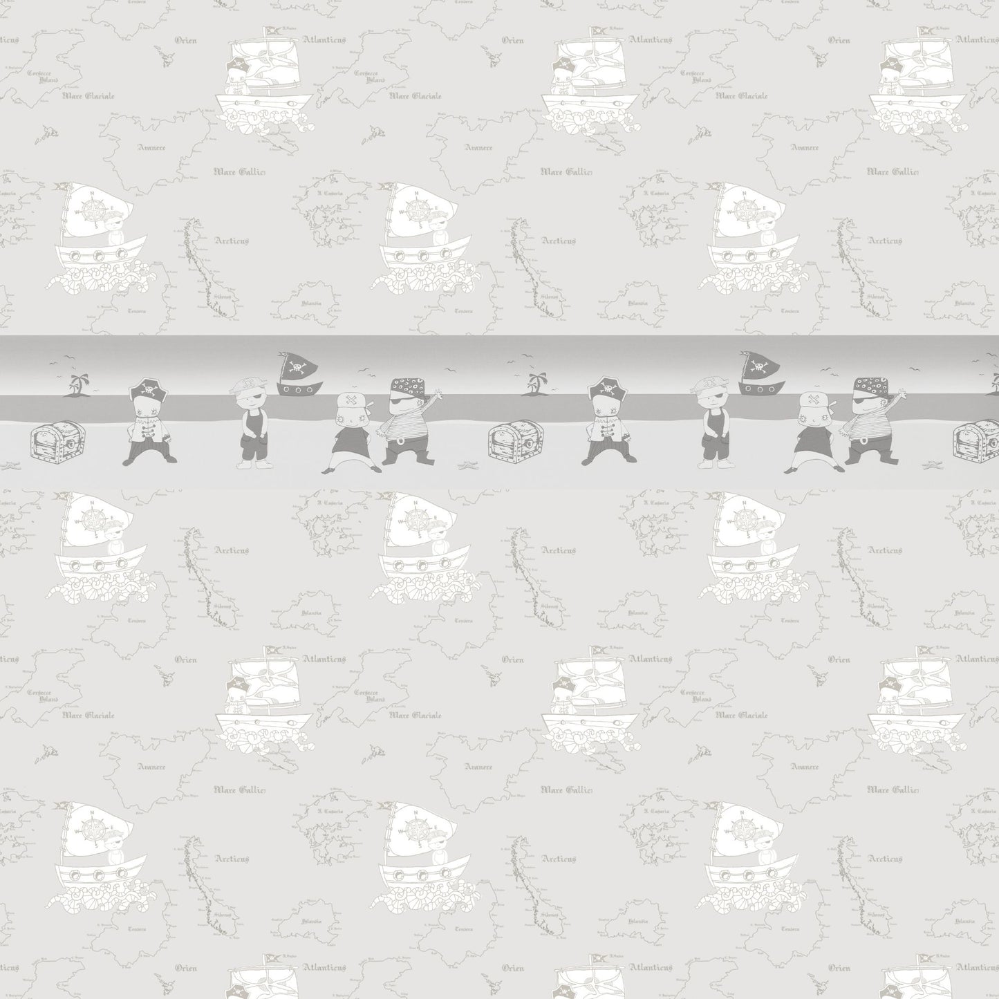 Samir's Pirates Border Wallpaper