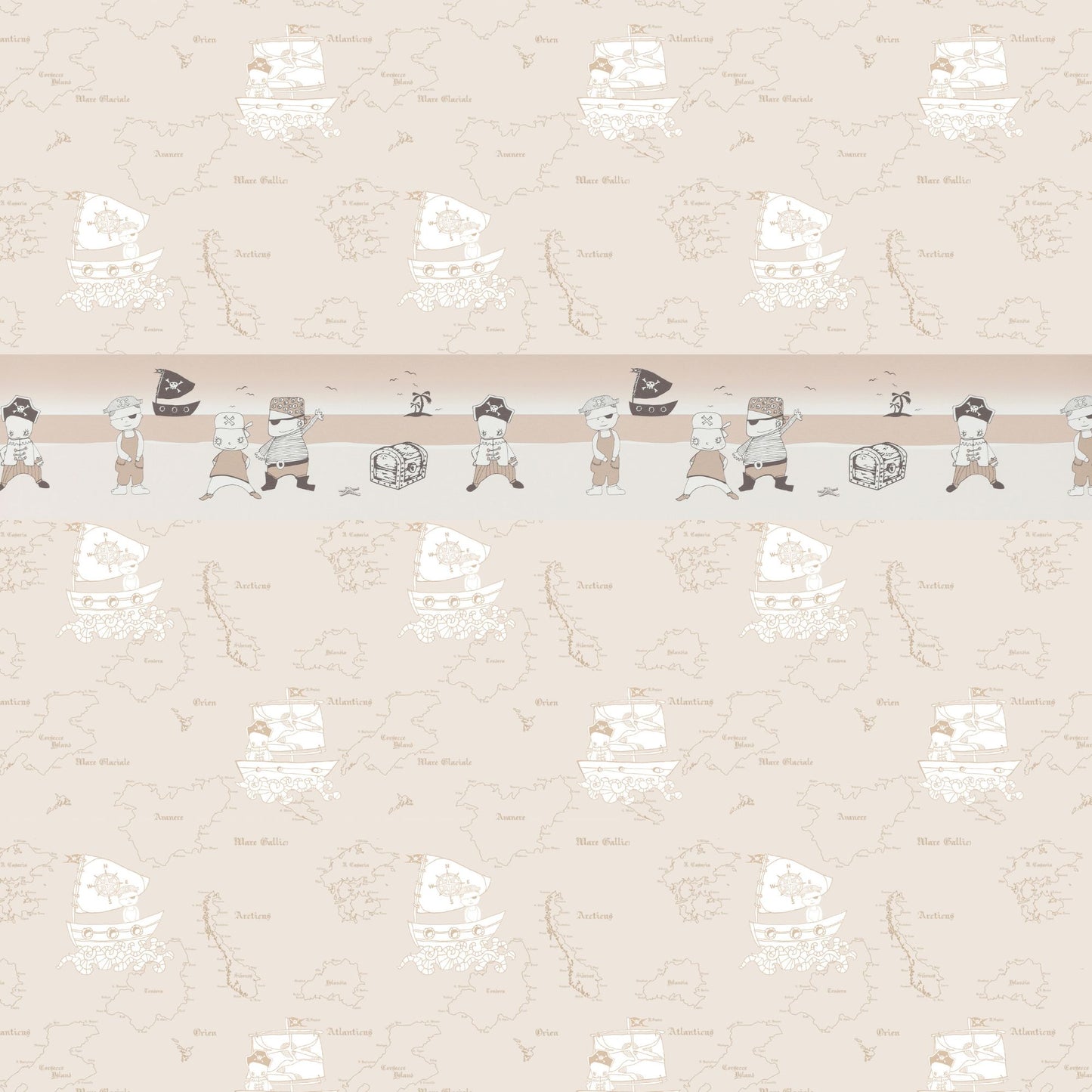Samir's Pirates Border Wallpaper