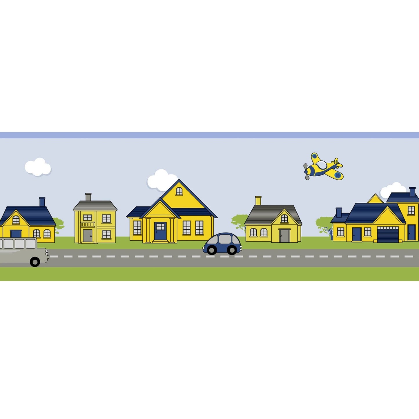 Planes Border Wallpaper