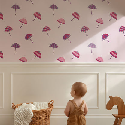 Umbrellas Wallpaper