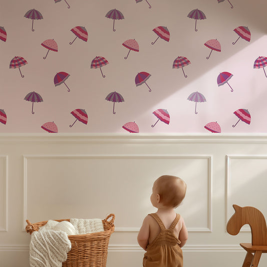 Umbrellas Wallpaper