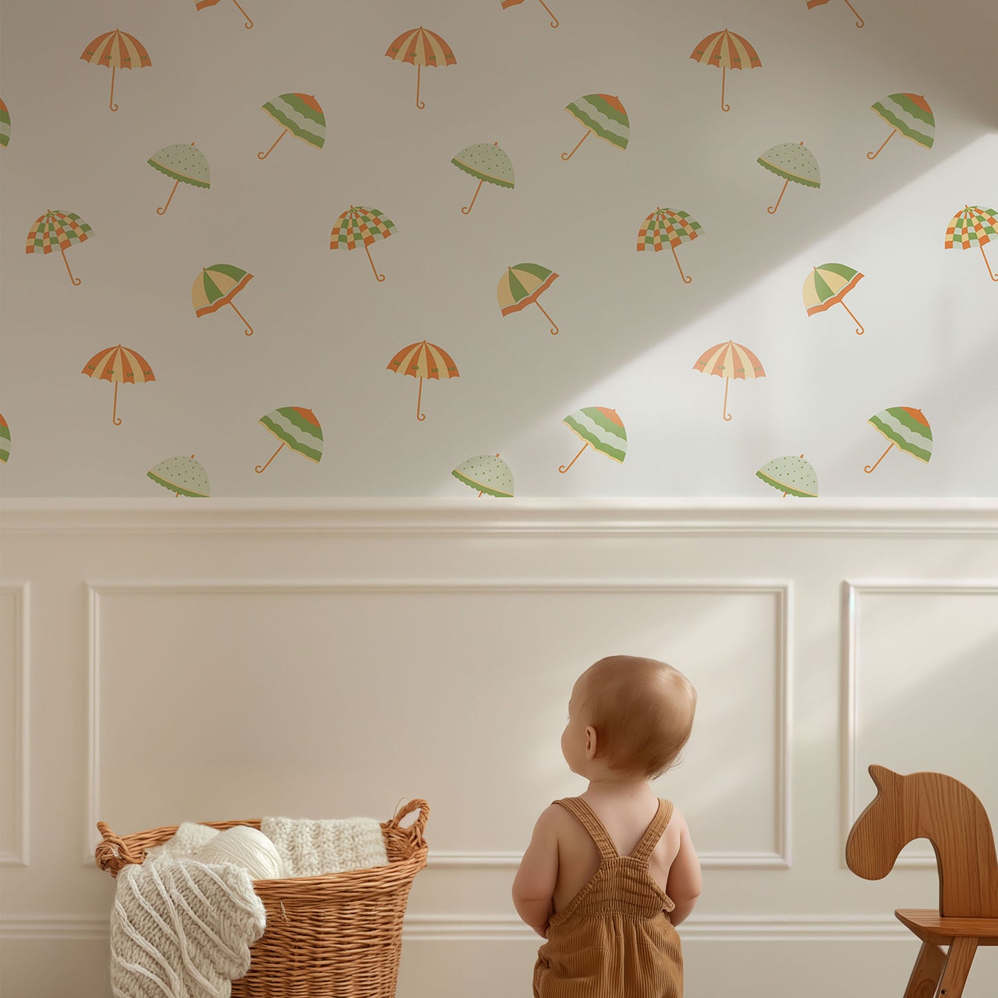 Umbrellas Wallpaper