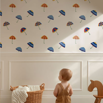 Umbrellas Wallpaper