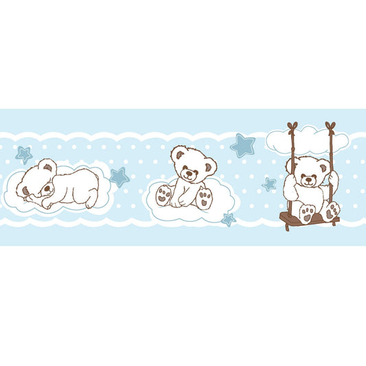 Teddy Bears Border Wallpaper