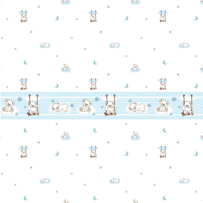 Teddy Bears Border Wallpaper