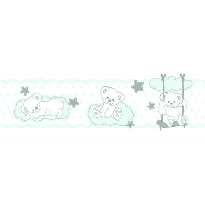 Teddy Bears Border Wallpaper