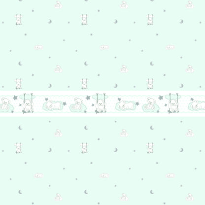 Teddy Bears Border Wallpaper