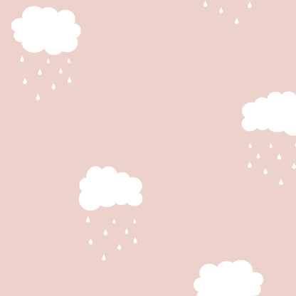Puffy Clouds Wallpaper