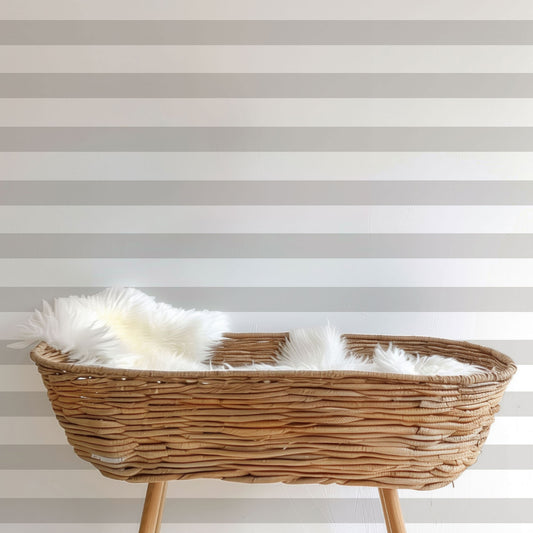 Cross Stripes Wallpaper