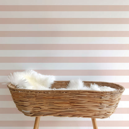 Cross Stripes Wallpaper