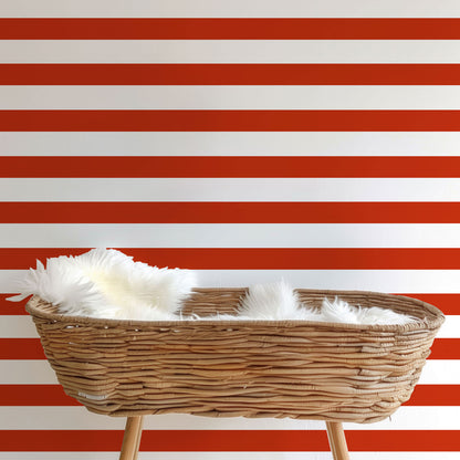Cross Stripes Wallpaper