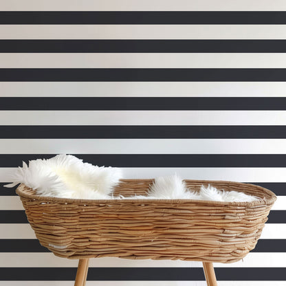 Cross Stripes Wallpaper