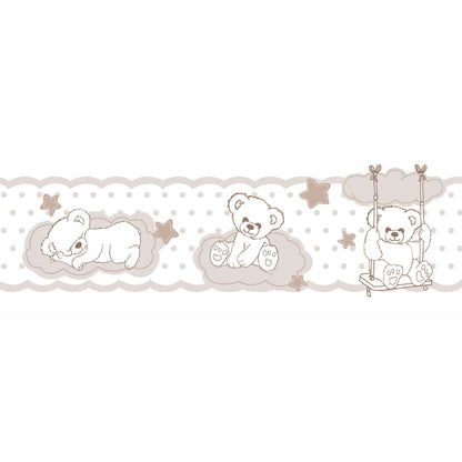 Teddy Bears Border Wallpaper