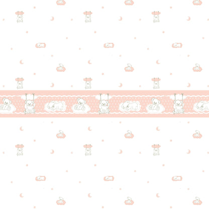 Teddy Bears Border Wallpaper