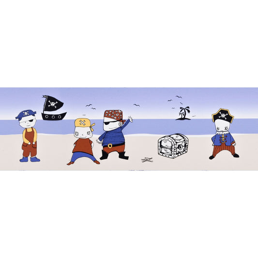 Samir's Pirates Border Wallpaper