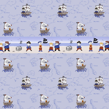 Samir's Pirates Border Wallpaper
