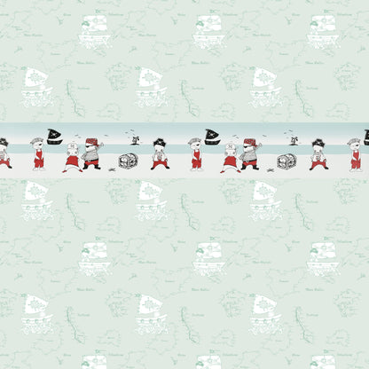 Samir's Pirates Border Wallpaper