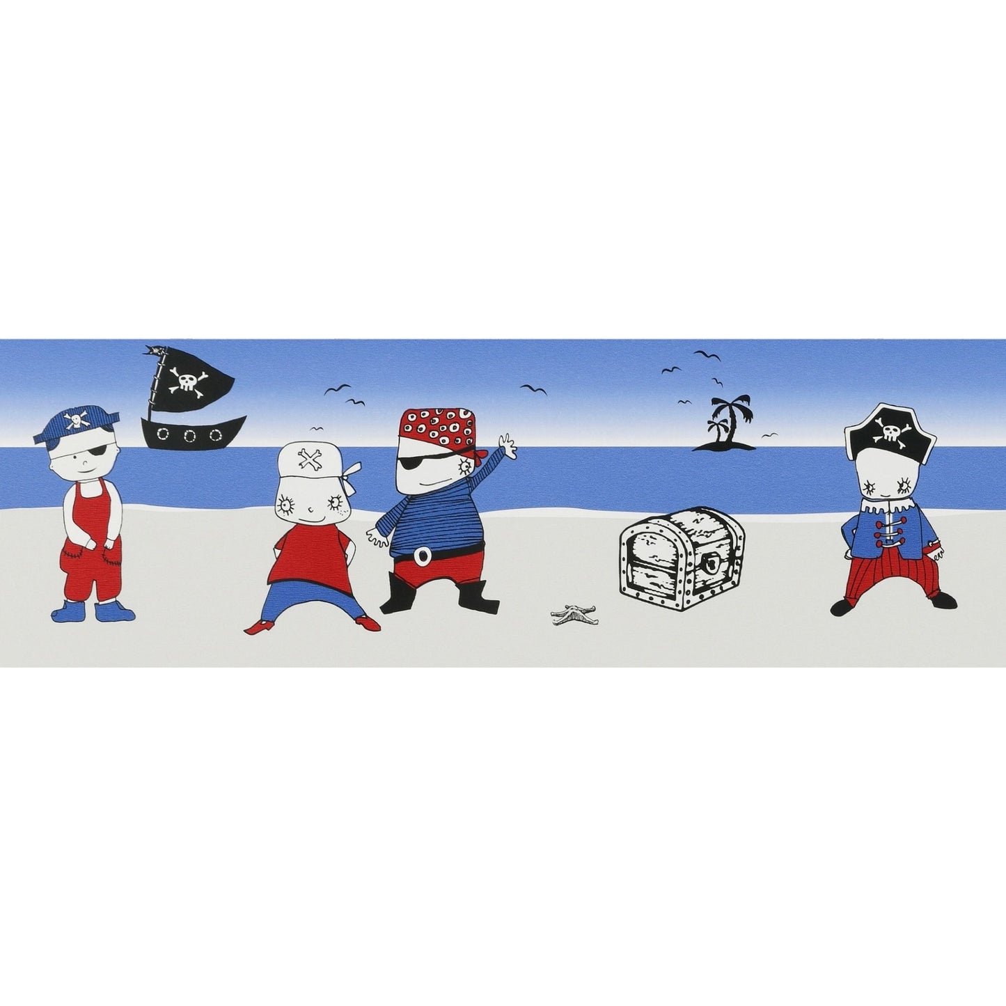 Samir's Pirates Border Wallpaper