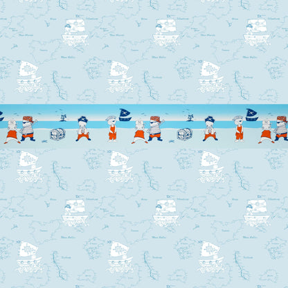 Samir's Pirates Border Wallpaper