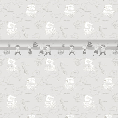 Samir's Pirates Border Wallpaper