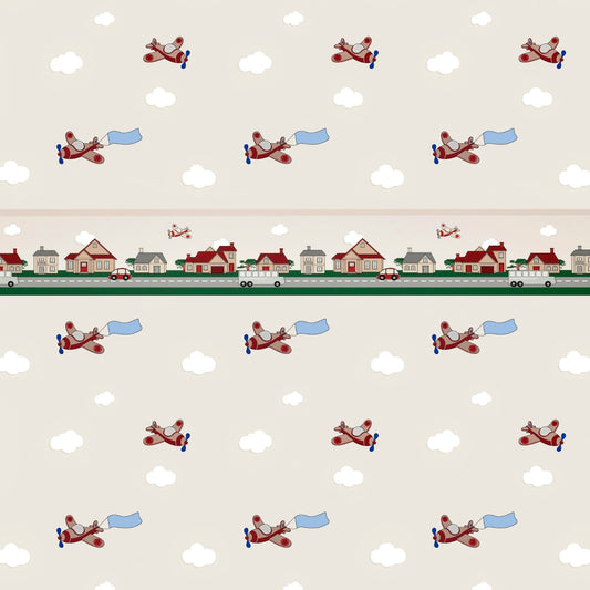 Planes Border Wallpaper