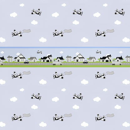 Planes Border Wallpaper